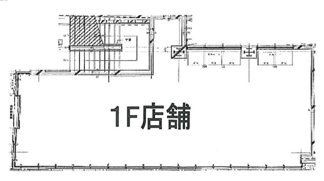 VORT末広町1F 間取り図