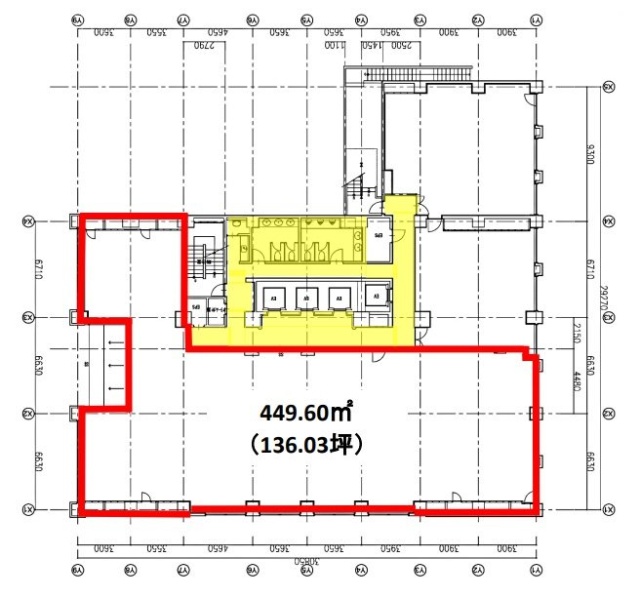 アーバンセンター新宿ビル2F 間取り図