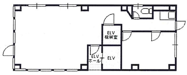 バンブー津田沼ビル1F 間取り図