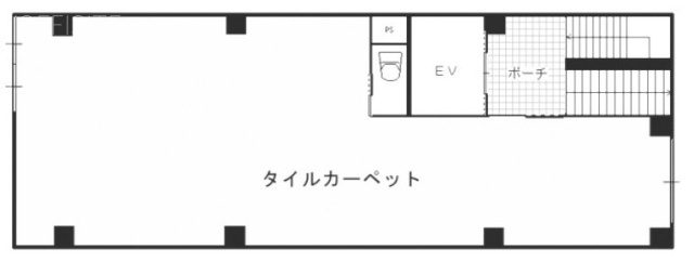 YKビル2F 間取り図