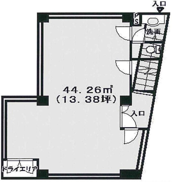 柴崎ビレッヂビルB-1 間取り図