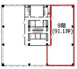 相互半蔵門ビル9F 間取り図