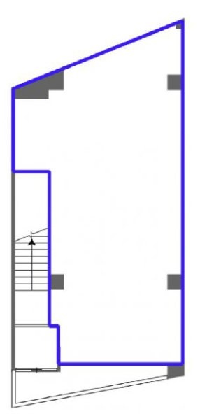 岩間ビル1F 間取り図