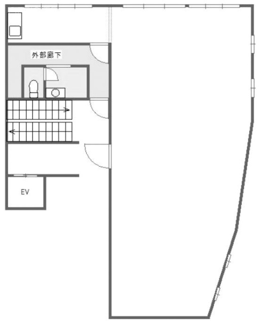 第一麻布ビル5F 間取り図