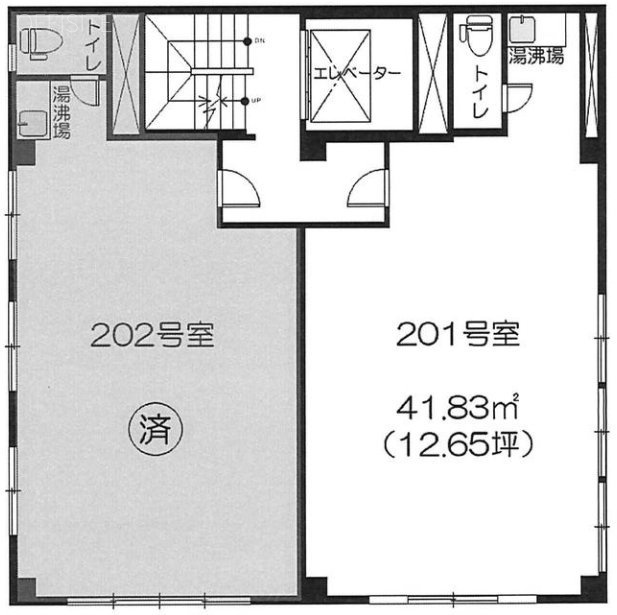 大室ビル201 間取り図