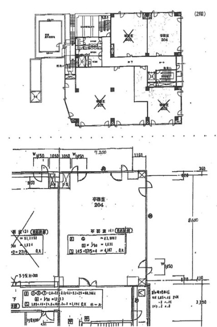 ノーブル音羽ビル2F 間取り図