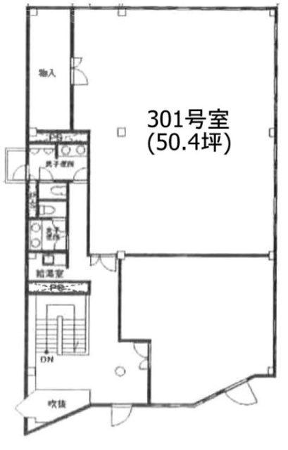 天幸ビル40301 間取り図