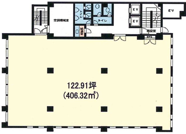 砂防会館別館A7F 間取り図