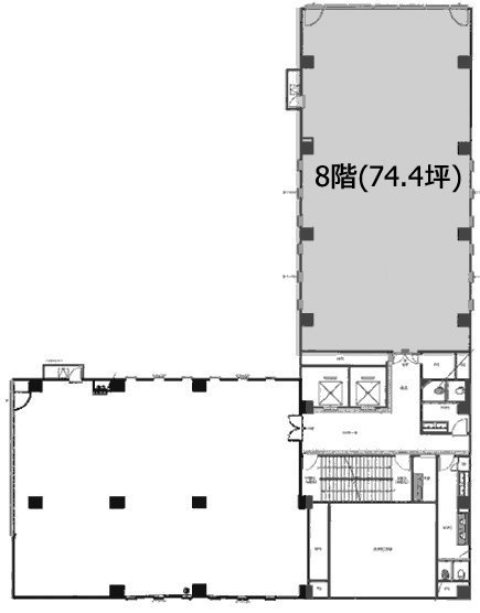 プラスタリアビル801 間取り図