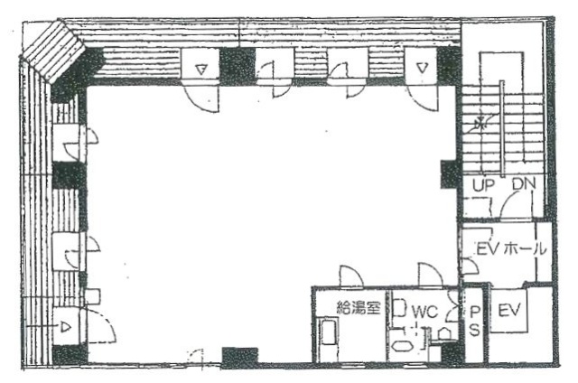 新橋演舞場別館4F 間取り図