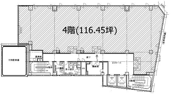 芝千歳ビル4F 間取り図