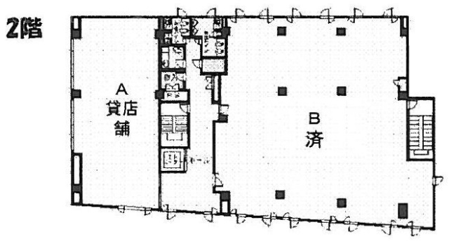 日住金立川ビルA 間取り図