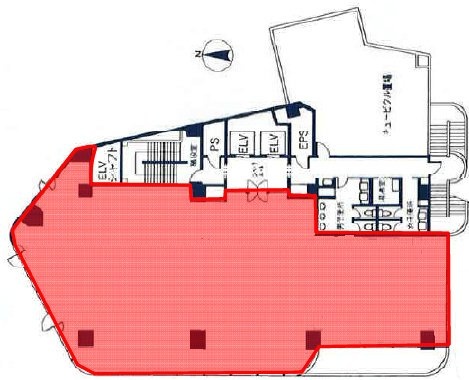 アレトゥーサ渋谷7F 間取り図