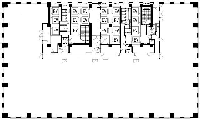 JAビル6F 間取り図