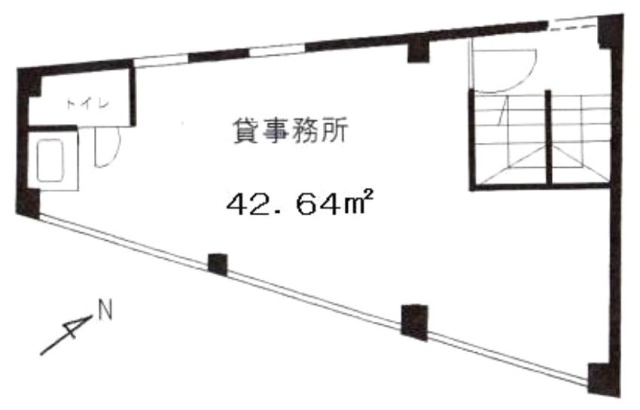 三浦ビル2F 間取り図