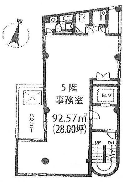 B’s笹塚ビル5F 間取り図