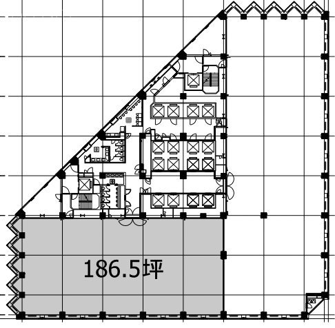 城山トラストタワー13F 間取り図