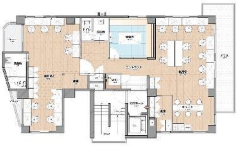 TERRACE HILL AOYAMA3F 間取り図