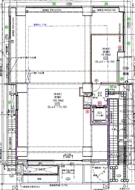 VORT赤坂Ⅱ1F 間取り図