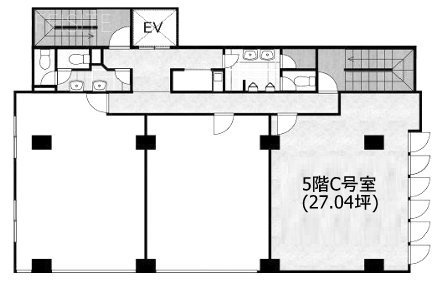 セキサクビルC 間取り図