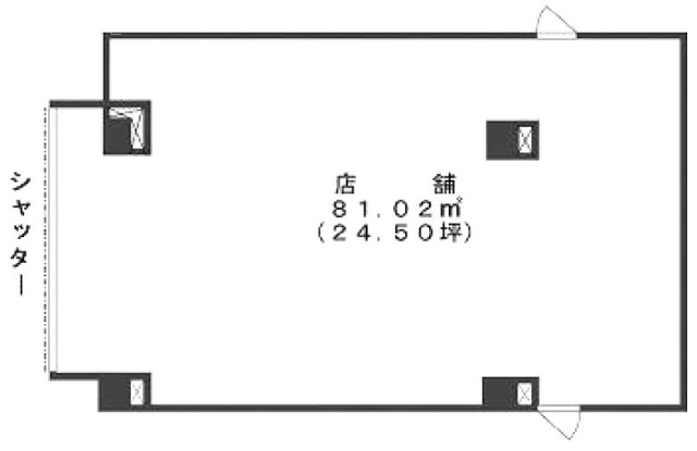 T&Aネギシヤビル1F 間取り図