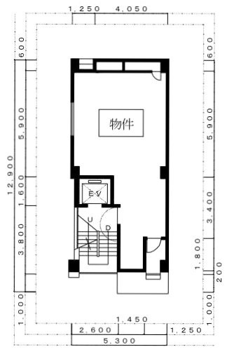 第36東京ビル5F 間取り図