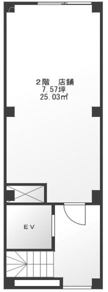 井上ビル2F 間取り図