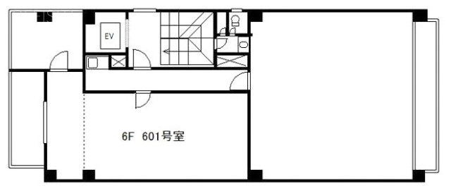 秋葉原井上ビル601 間取り図