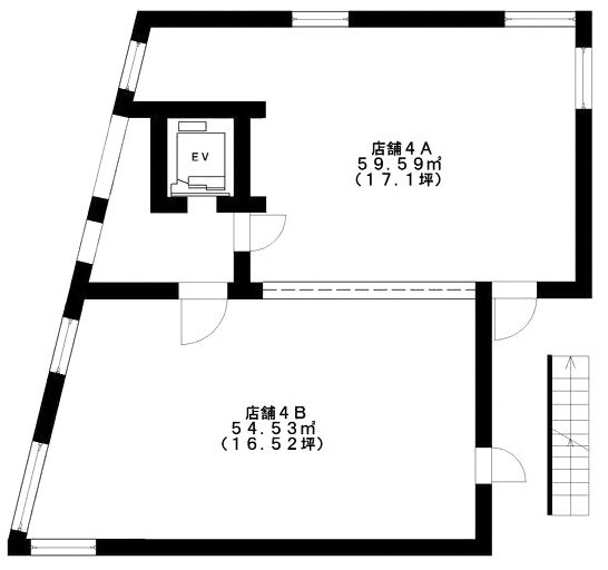 Time ZoneヒルトップビルB 間取り図