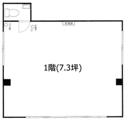アーバン幡ヶ谷ビル1F 間取り図