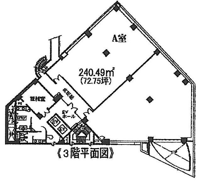 泉館紀尾井町A 間取り図