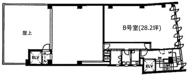 第一光明堂ビルB 間取り図