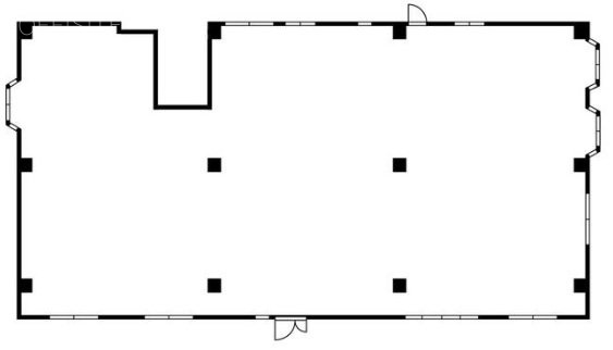 エレガンス浜中1F 間取り図