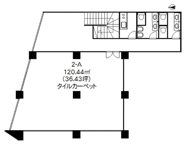 ハイツ三軒茶屋A 間取り図