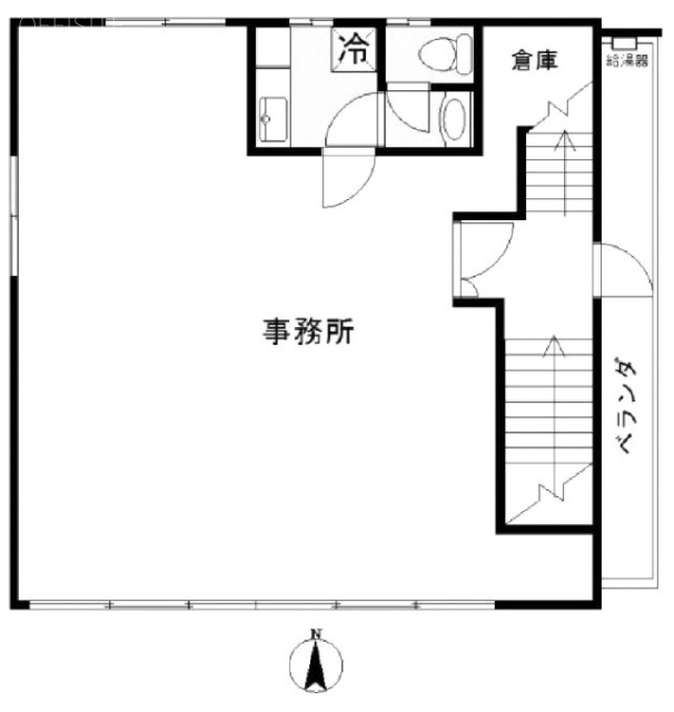 ユタカビル201 間取り図