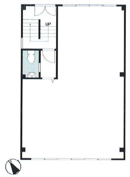 佐藤エステートビル本館1F 間取り図