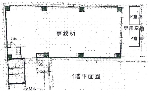 森隆ビル1F 間取り図