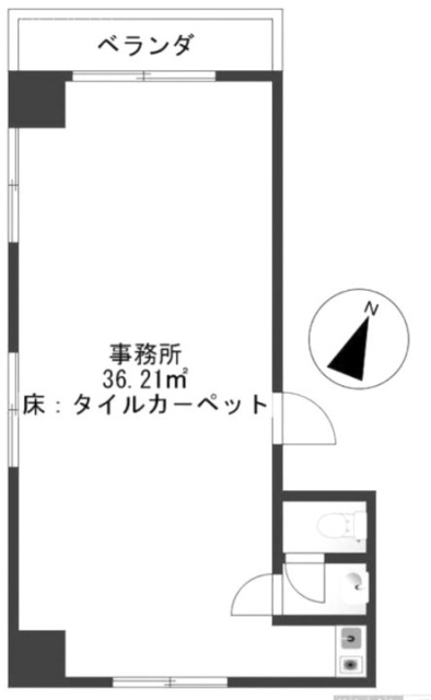ワイムティハイムビル203 間取り図