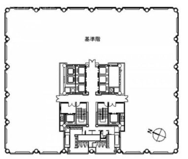 赤坂溜池タワー3F 間取り図
