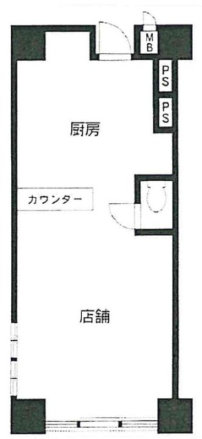 ゼックスベルク本郷ビル1F 間取り図