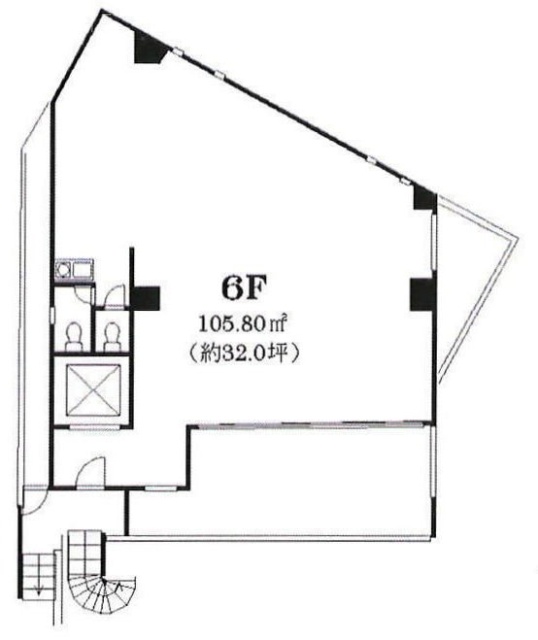 ABC・MAMIESビル6F 間取り図