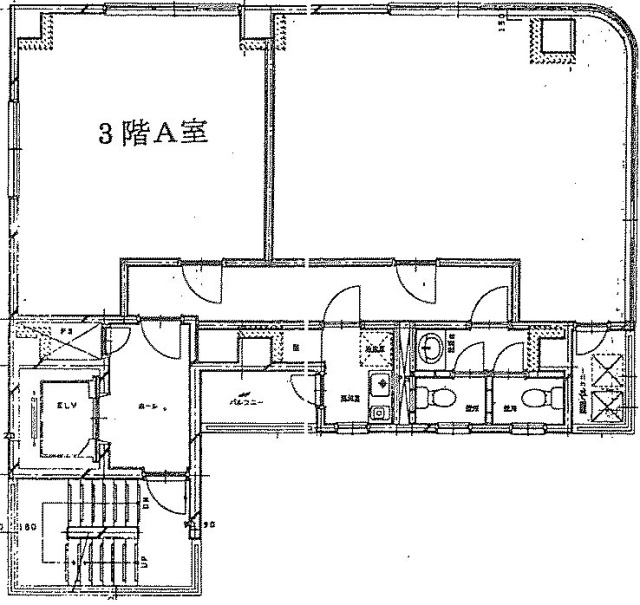 伊勢兼ビルA 間取り図