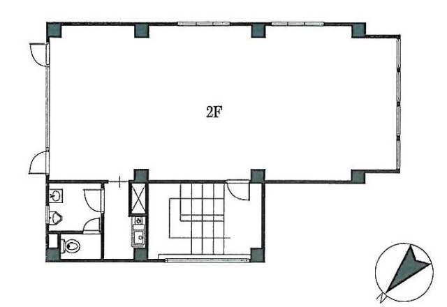 ギャザリングコートビル2F 間取り図