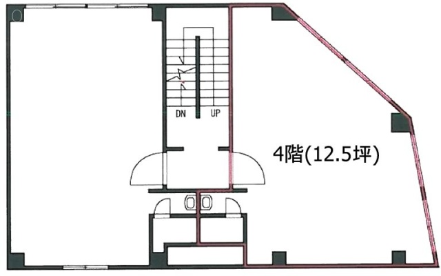 渋谷ジョンソンビル2 間取り図