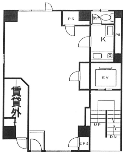 ITO広尾ビル1F 間取り図