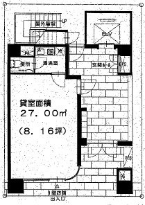 トーハン第5ビル1F 間取り図