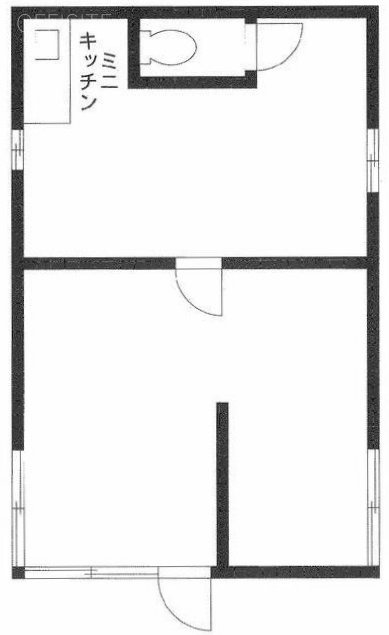 双葉コーポビル1F 間取り図