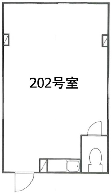 浅草3丁目妙見屋ビル202 間取り図