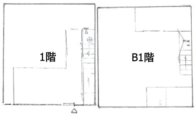 武蔵野ビルB1-1F 間取り図