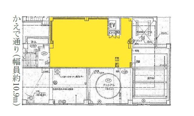 御茶ノ水駅前ビルB1F 間取り図